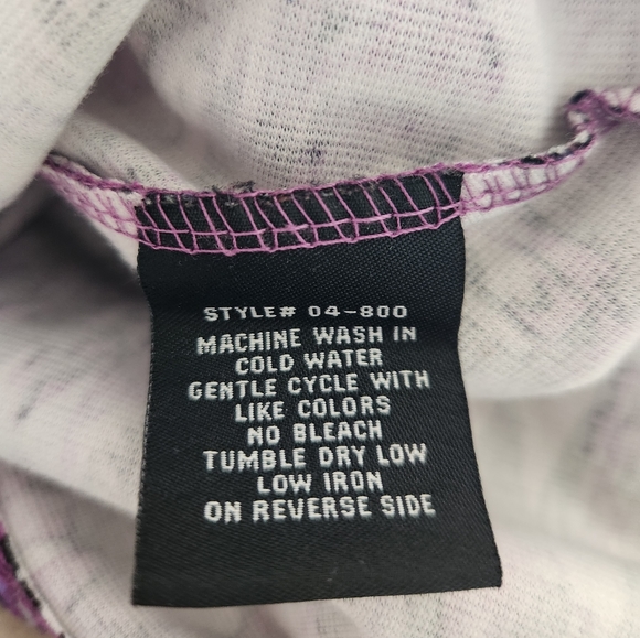 SEDUCTIONS Purple peplum shirt - Picture 4 of 7